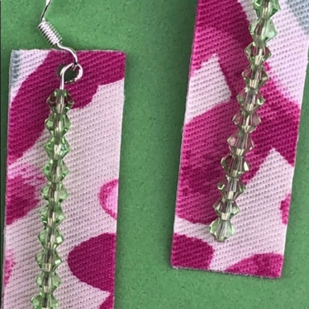 Dangle Earrings, Venezia Crystal Bead